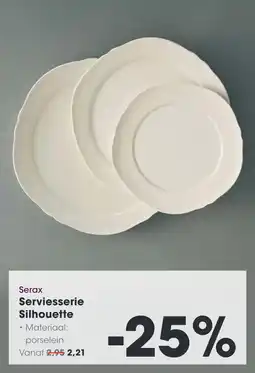 HANOS Serax Serviesserie Silhouette aanbieding