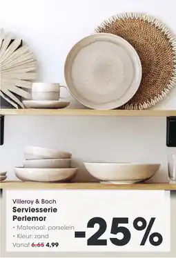 HANOS Villeroy & Boch Serviesserie Perlemor aanbieding