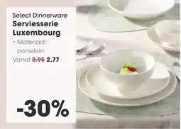 HANOS Select Dinnerware Serviesserie Luxembourg aanbieding