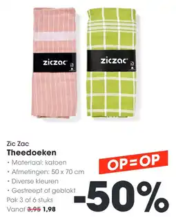 HANOS Zac Theedoeken aanbieding