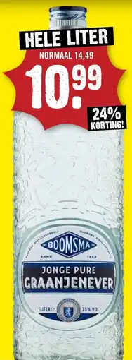 Dirck 3 Jonge pure graanjenever aanbieding