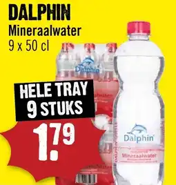 Dirck 3 Dalphin mineraalwater aanbieding