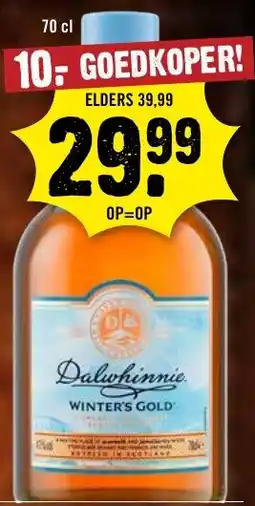 Dirck 3 Dalwhinnie winter's gold aanbieding