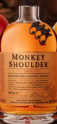 Dirck 3 Monkey shoulder whisky aanbieding