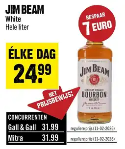 Dirck 3 Jim beam white aanbieding