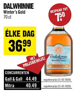 Dirck 3 Dalwhinnie winter's gold aanbieding