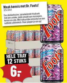 Dirck 3 Maak kennis met Dr. Foots! aanbieding
