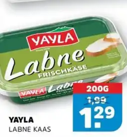 Sahan Supermarkten Yayla labne kaas aanbieding
