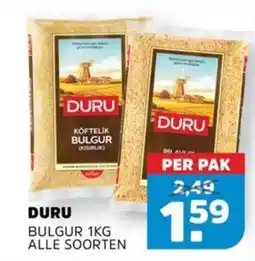 Sahan Supermarkten Duru bulgur aanbieding