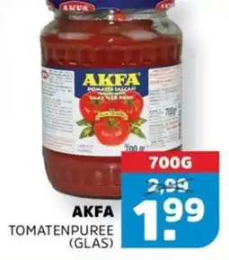 Sahan Supermarkten Akfa tomatenpuree aanbieding