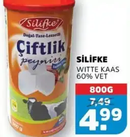 Sahan Supermarkten Si̇li̇fke witte kaas aanbieding