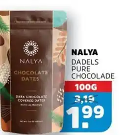 Sahan Supermarkten Nalya dadels pure chocolade aanbieding