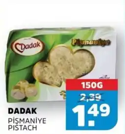 Sahan Supermarkten Dadak pi̇şmani̇ye pistach aanbieding