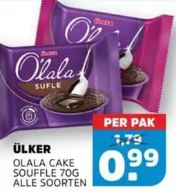 Sahan Supermarkten Ülker olala cake souffle aanbieding