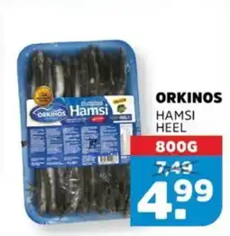 Sahan Supermarkten Orkinos hamsi heel aanbieding