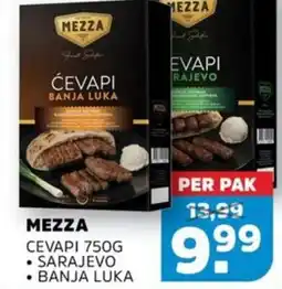 Sahan Supermarkten Mezza cevapi aanbieding