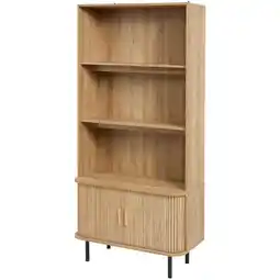 Action Design boekenkast met schuifdeuren aanbieding