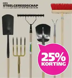 Ranzijn STEELGEREEDSCHAP aanbieding