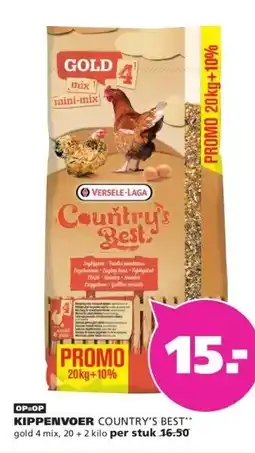 Ranzijn KIPPENVOER COUNTRY'S aanbieding