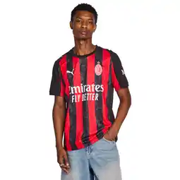 Foot Locker Puma Ac Milan Home 25-26 Truien/Replica's Heren - Rood - Maat S - Poly Jersey aanbieding