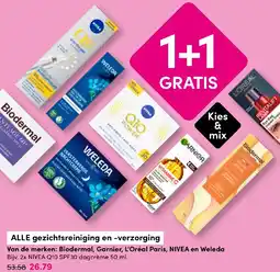 Drogisterij Visser Alle gezichtsreiniging en verzorging aanbieding