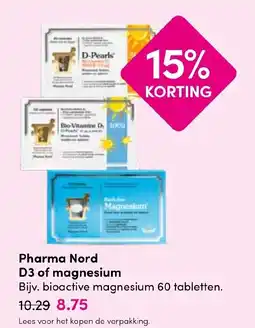 Drogisterij Visser Pharma Nord D3 of magnesium aanbieding