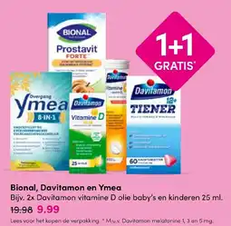Drogisterij Visser Bional, Davitamon en Ymea aanbieding