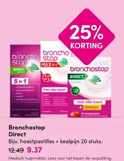Drogisterij Visser Bronchostop Direct aanbieding