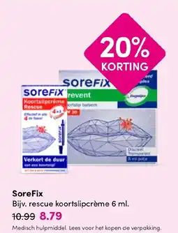 Drogisterij Visser SoreFix aanbieding