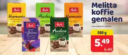 Die 2 Brüder Melitta koffie gemalen aanbieding