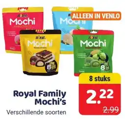 Die 2 Brüder Royal Family Mochi's aanbieding
