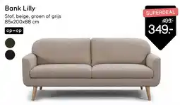 Leen Bakker Bank Lilly aanbieding