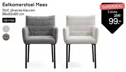 Leen Bakker Eetkamerstoel Mees aanbieding