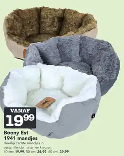 Dierspecialist Boony Est 1941 mandjes aanbieding