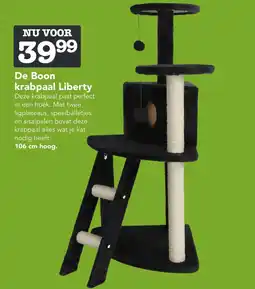 Dierspecialist De Boon krabpaal Liberty aanbieding