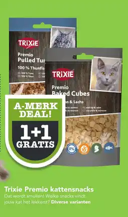 Dierspecialist Trixie Premio kattensnacks aanbieding