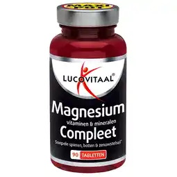 Holland & Barrett Lucovitaal Magnesium Vitaminen & Mineralen Compleet - 90 tabletten aanbieding