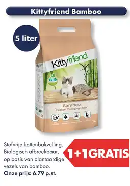 Huisdier Voordeelshop Kittyfriend Bamboo aanbieding