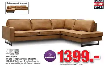 Budget Home Store Bank Padua aanbieding