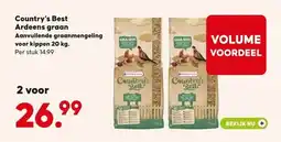 Pets Place Country's BestArdeens graan Aanvullende graanmengeling voor kippen 20 kg. aanbieding