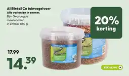 Pets Place AllBirds&Co tuinvogelvoer Alle varianten in emmer. aanbieding