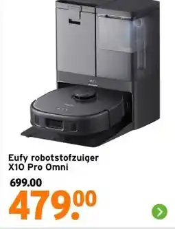 GAMMA Eufy robotstofzuiger aanbieding