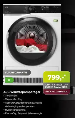 EP Beerepoot AEG Warmtepompdroger aanbieding
