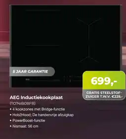 EP Beerepoot AEG Inductiekookplaat aanbieding