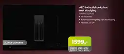 EP Beerepoot AEG Inductiekookplaat met afzuiging aanbieding