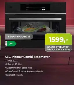 EP Beerepoot AEG Inbouw Combi Stoomoven aanbieding