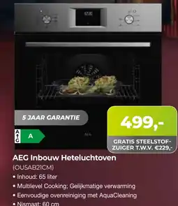 EP Beerepoot AEG Inbouw Heteluchtoven aanbieding