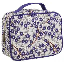 Kruidvat Kruidvat Toilettas met Bloemenprint aanbieding