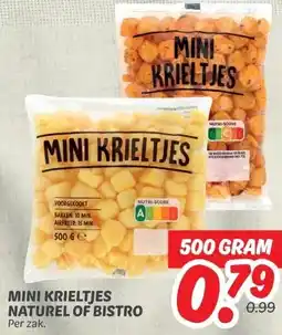 Dekamarkt MINI KRIELTJES NATUREL OF BISTRO aanbieding