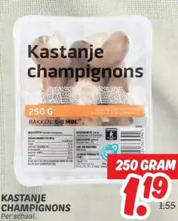 Dekamarkt KASTANJE CHAMPIGNONS aanbieding